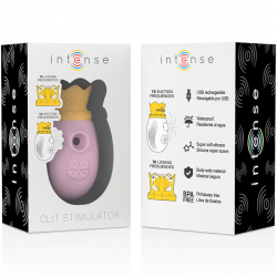 INTENSE ESTIMULADOR CLITORIS 10 MODOS DE SUCCIoN Y LICKING ROSA