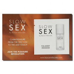 BIJOUX SLOW SEX FULL BODY MASSAGE GEL DE MASAJE 2 ML