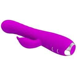 PRETTY LOVE MOLLY VIBRADOR CON ROTACION RECARGABLE