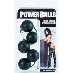 CALEXPOWER BOLAS ANAL VAGINAL NEGRO