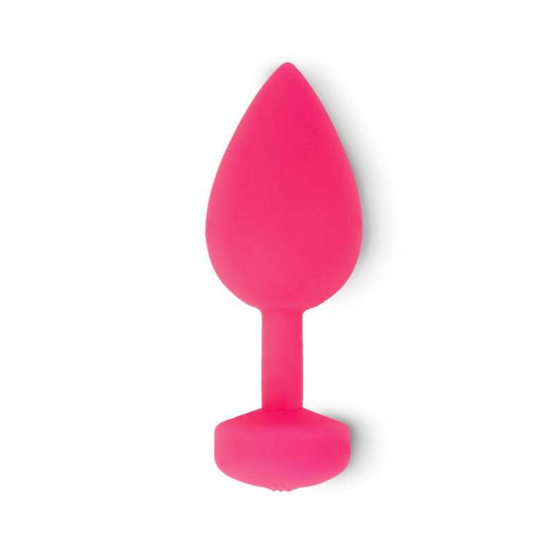 FUNTOYS GPLUG ANAL VIBRADOR RECARGABLE PEQUENO ROSA NEON 3CM