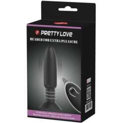 PRETTY LOVE BOTTOM PLUG CON VIBRACION Y ROTACION