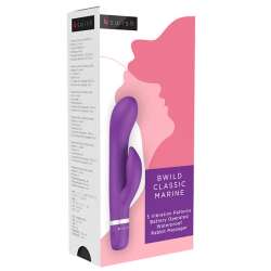 B SWISH BWILD CLASSIC MARINE RABBIT VIBRATOR PURPLE