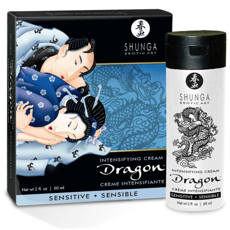 SHUNGA DRAGON CREMA SENSITIVE PARA PAREJAS