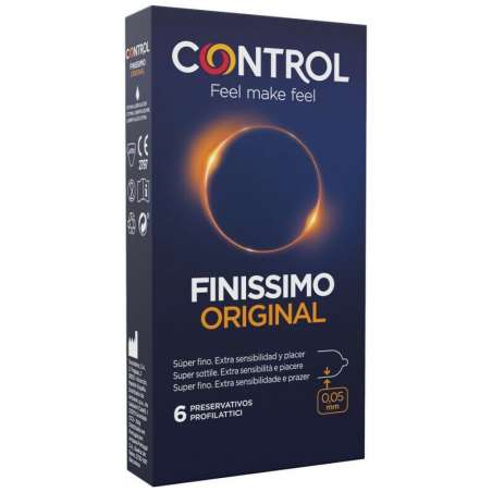 CONTROL FINISSIMO ORIGINAL 6 UNIDADES