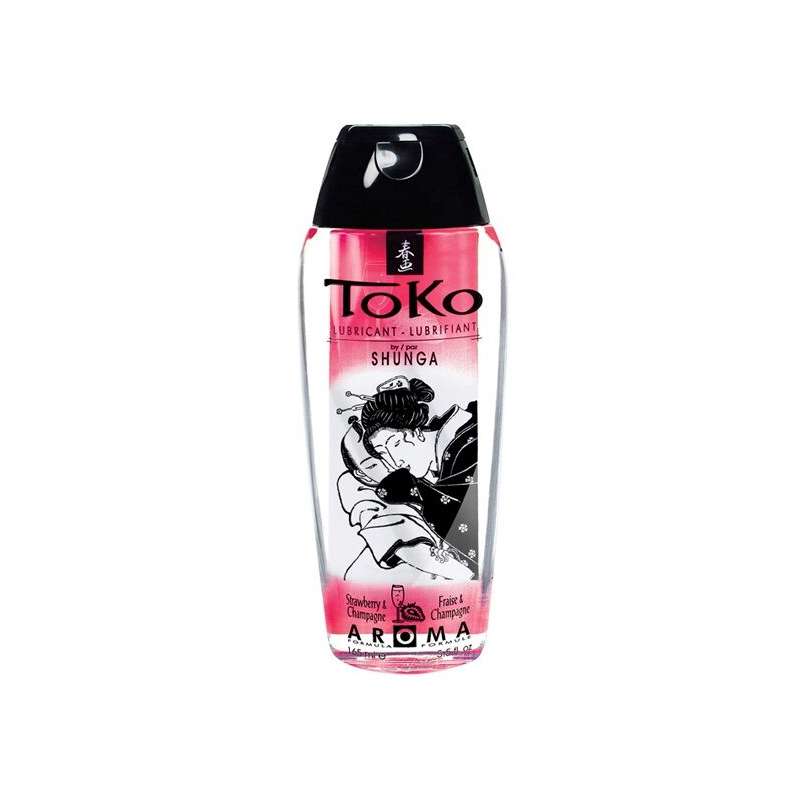 SHUNGA TOKO AROMA LUBRICANTE FRESAS Y CHAMPAGNE