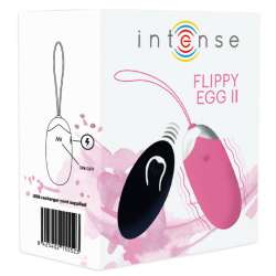 INTENSE FLIPPY II HUEVO RECARGABLE REMOTO ROSA