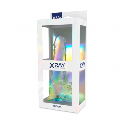 XRAY ARNeS DILDO REALISTA TRANSPARENTE 185CM X 38CM