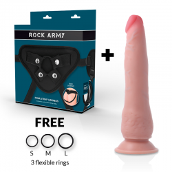 ROCKARMY ARNeS DUAL DENSITY CRUSADER DILDO REALISTA 215CM