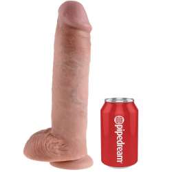 KING COCK 11 PENE REALISTICO NATURAL 28 CM