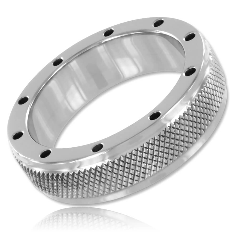 METALHARD ANILLO METAL PARA PENE Y TESTICULOS 50MM