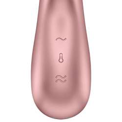 SATISFYER HOT LOVER VIBRADOR ROSA BEIGE