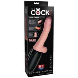 KING COCK PLUS TRIPLE THREAT NATURAL