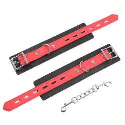 OHMAMA FETISH LOCK BUCKLE WRIST RESTRAINTS