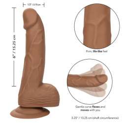 CALIFORNIA EXOTICS SILICONE STUDS 1524 CM BROWN