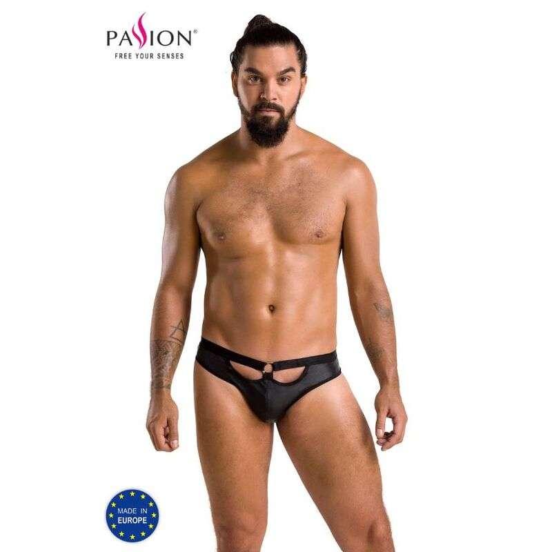 PASSION 041 SLIP OPEN JOE NEGRO L XL