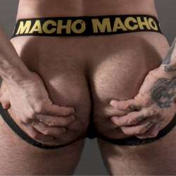 MACHO MX25AC JOCK CUERO AMARILLO M