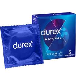 DUREX NATURAL CLASCIC 3 UNIDADES