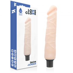 LOVECLONE JANSEN SELF LUBRICATION VIBRADOR 26CM