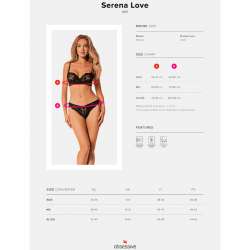 OBSESSIVE SERENA LOVE 2 PCS SET XS S