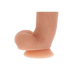 GET REAL DILDO SILICONA 18 CM CON TESTICULOS NATURAL