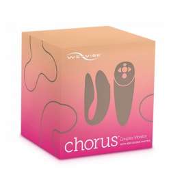 WE VIBE CHORUS VIBRADOR PAREJAS CON CONTROL SQUEEZE ROSA