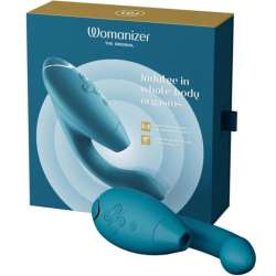 WOMANIZER DUO 2 ESTIMULADOR AZUL PETRoLEO