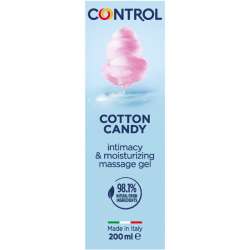 CONTROL MASAJE GEL 3 EN 1 ALGODoN DE AZuCAR 200 ML