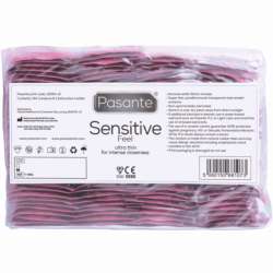 PASANTE PRESERVATIVO SENSITIVE BOLSA 144 UNIDADES