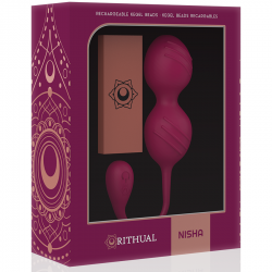 RITUAL NISHA BOLAS KEGEL RECARGABLES VIBRADORAS ORQUIDEA