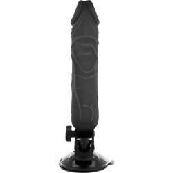 BASECOCK VIBRADOR REALISTICO CONTROL REMOTO NEGRO 20 CM