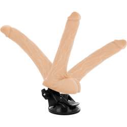 BASECOCK VIBRADOR ARTICULABLE CONTROL REMOTO NATURAL 185 CM