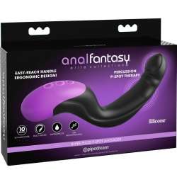 ANAL FANTASY ELITE COLLECTION MASAJEADOR ANAL HYPER PULSE PUNTO P