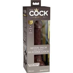 KING COCK ELITE DILDO REALISTICO SILICONA 178 CM MARRON