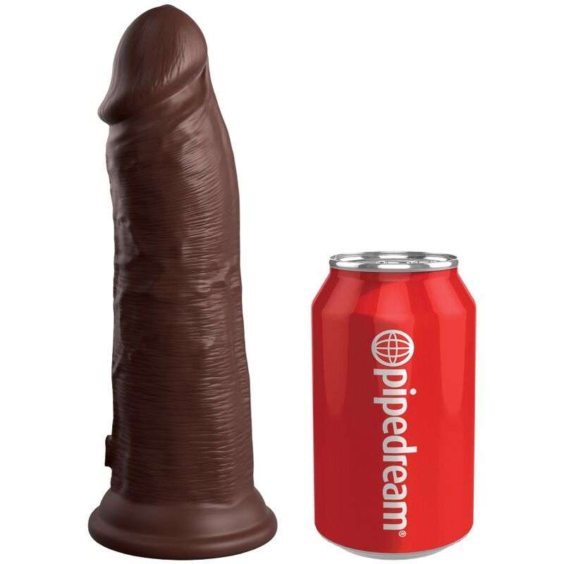 KING COCK ELITE DILDO REALISTICO SILICONA 203 CM MARRON