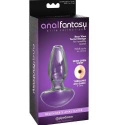 ANAL FANTASY ELITE COLLECTION DILATADOR ANAL GAPER PARA PRINCIPIANTES CRISTAL TALLA S