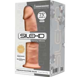 SILEXD MODELO 2 PENE REALISTICO SILICONA PREMIUM SILEXPAN 19 CM