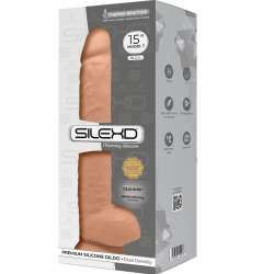 SILEXD MODELO 1 PENE REALISTICO SILICONA PREMIUM SILEXPAN 38 CM