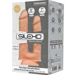 SILEXD MODELO 1 PENE REALISTICO DOBLE PENETRACION SILICONA PREMIUM SILEXPAN 175 195 CM