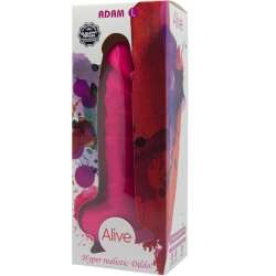 ALIVE ADAM L PENE REALISTICO FUCSIA 19 CM