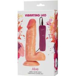 ALIVE LEO PENE REALISTICO VIBRADOR 17 CM