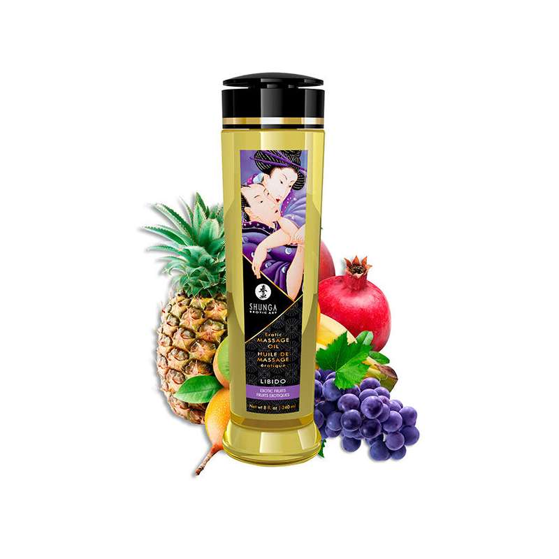 SHUNGA ACEITE DE MASAJE EROTICO LIBIDO 240 ML