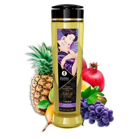 SHUNGA ACEITE DE MASAJE EROTICO LIBIDO 240 ML