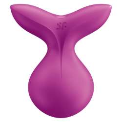 SATISFYER VIVA LA VULVA 3 VIBRADOR LAY ON VIOLETA