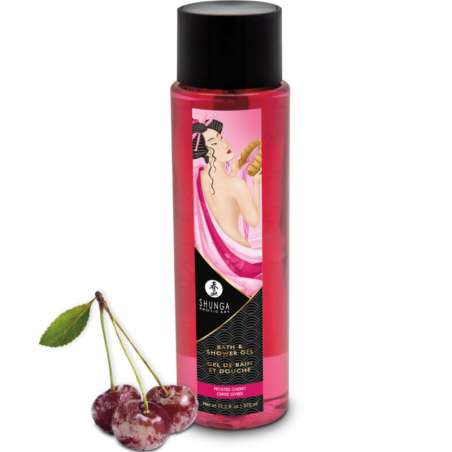 SHUNGA GEL DE BANO DUCHA CEREZA 370 ML