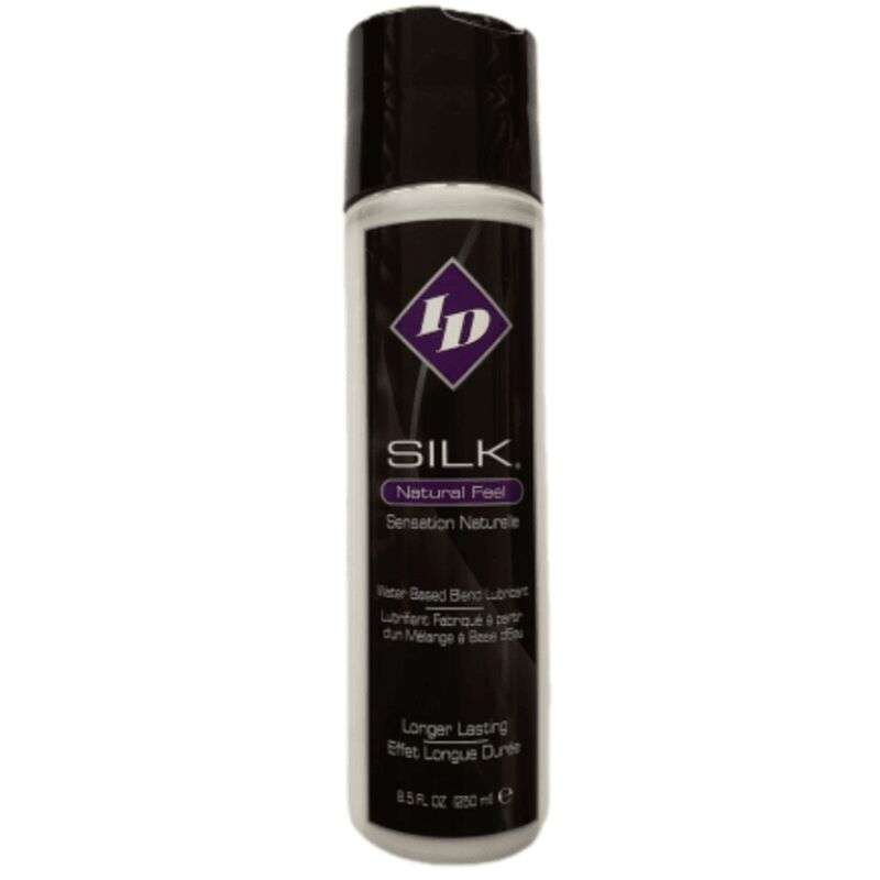 ID SILK LUBRICANTE BASE AGUA Y SILICONA NATURAL FEEL 250 ML