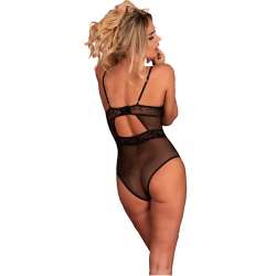 LIVCO CORSETTI FASHION FINASAN LC 90632 BODY NEGRO S M