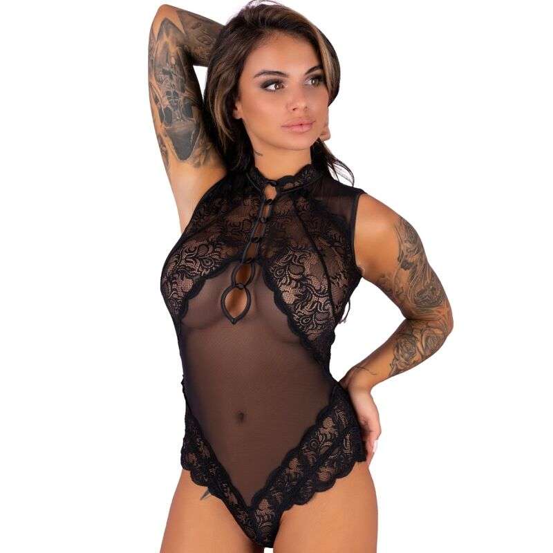 LIVCO CORSETTI FASHION SAGEN LC 90694 BODY NEGRO S M