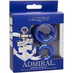 ADMIRAL SET 3 ANILLOS PARA PENE AZUL