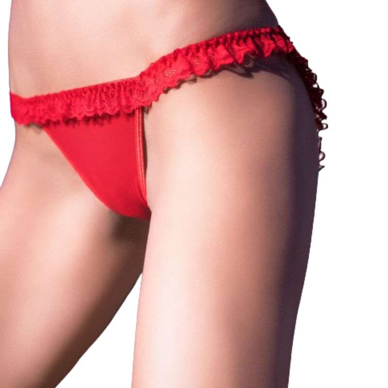 CHILIROSE CR 4159 PANTIES ROJO L XL